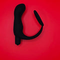 Silicone Vibrating G - Spot & Prostate Massager, Wearable Anal Plug with Ring