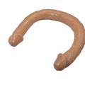 Double Ended Silicone Dildo Realistic G Spot Massager  Sex Toy for Couples