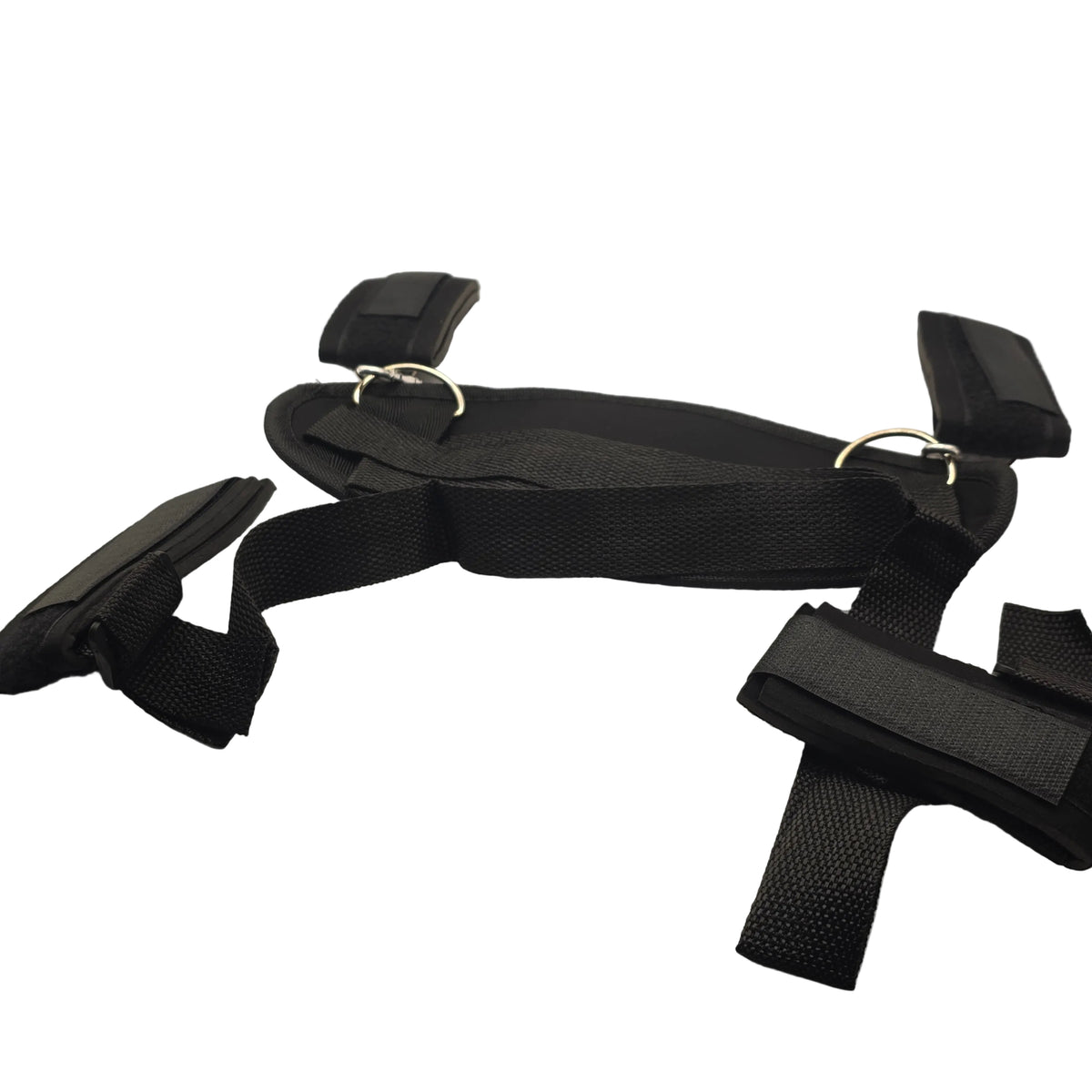 BDSM Adjustable Leg and Hand Restraint Straps with Hand and Foot Cuff And Neck Pad