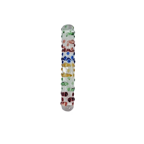 Ripple Glass Dildo Beaded Sex Toys for Adults Anal Beads Crystal Butt