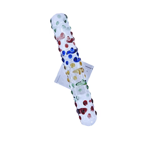 Ripple Glass Dildo Beaded Sex Toys for Adults Anal Beads Crystal Butt