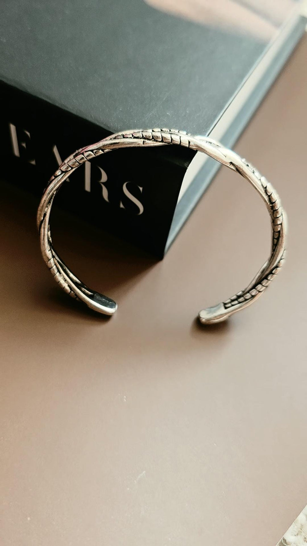 Rope Braided Cuff Bracelet Stainless Steel Modern Minimalist Wrist Jewelry Unisex