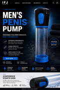 Men’s PowerUp Vacuum Pump – Personal Wellness &amp; Performance System